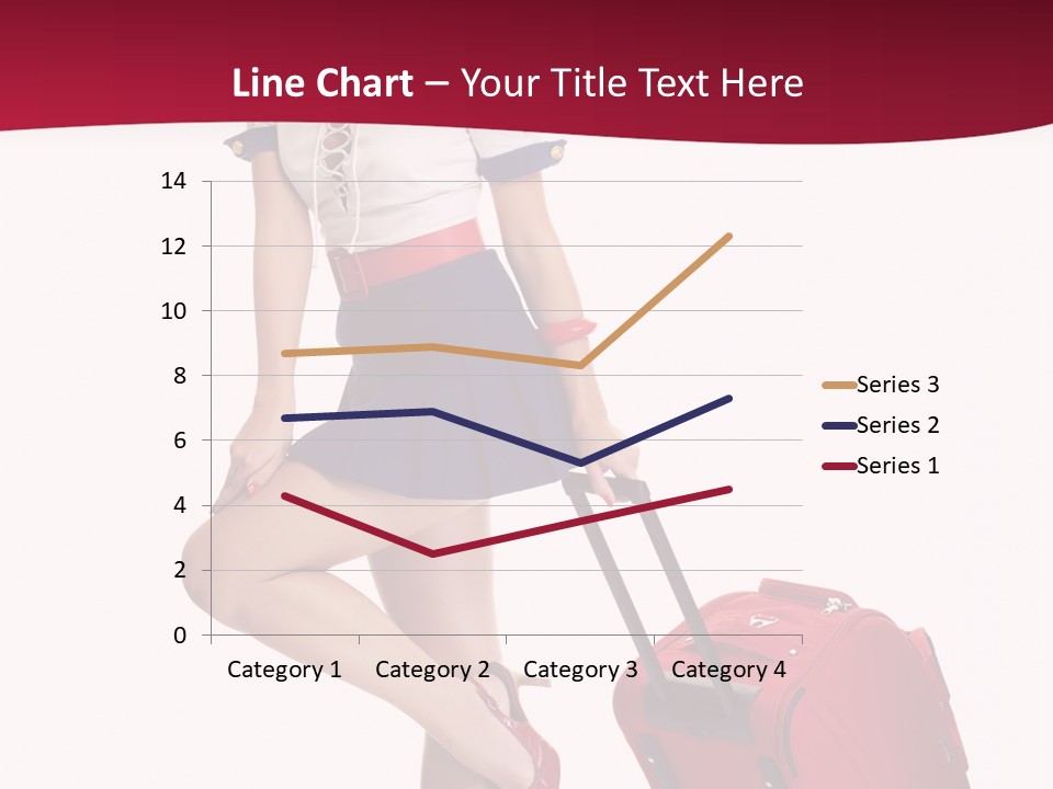 Sexy Coquette Happy PowerPoint Template