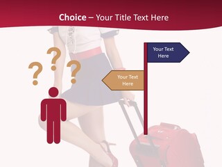 Sexy Coquette Happy PowerPoint Template