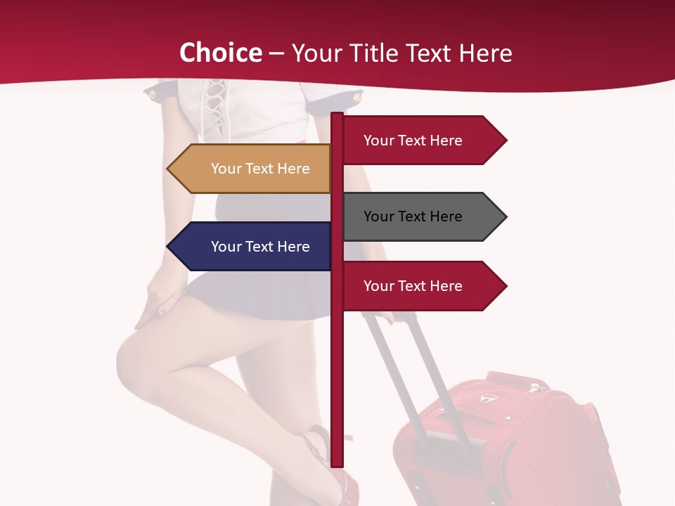 Sexy Coquette Happy PowerPoint Template