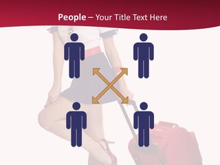 Sexy Coquette Happy PowerPoint Template