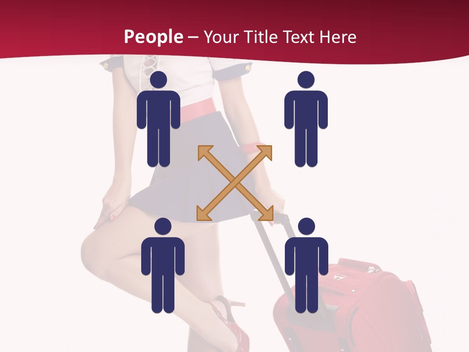 Sexy Coquette Happy PowerPoint Template