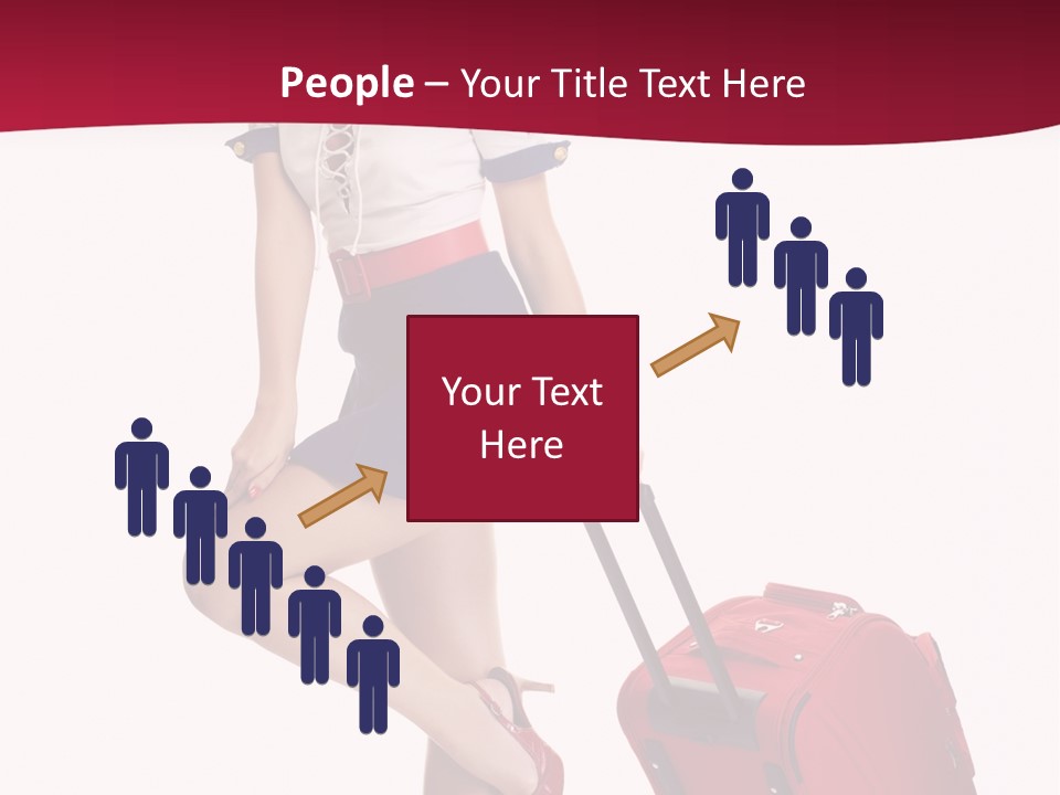 Sexy Coquette Happy PowerPoint Template