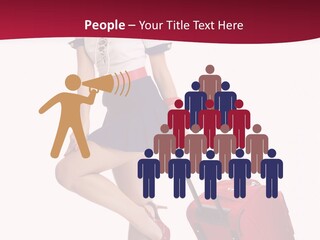 Sexy Coquette Happy PowerPoint Template