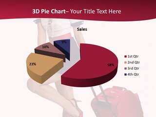 Sexy Coquette Happy PowerPoint Template