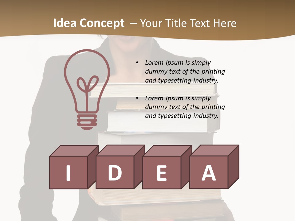 Heap Teaching Innocence PowerPoint Template