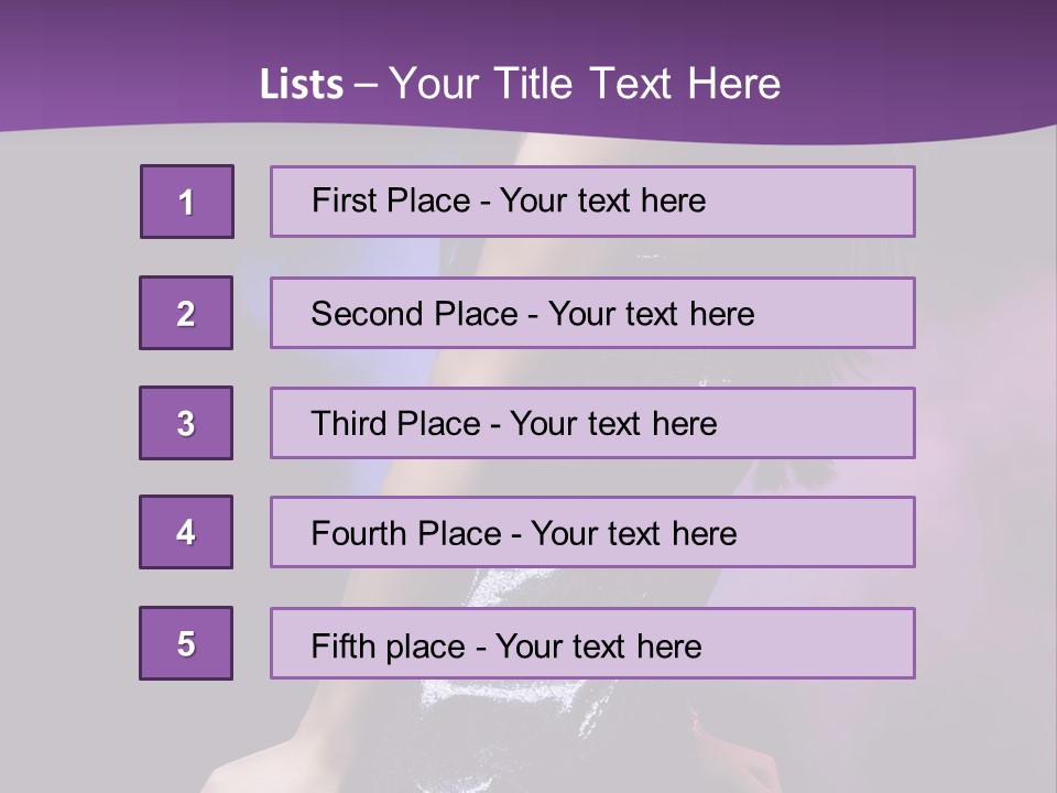Life Comeback Sign PowerPoint Template