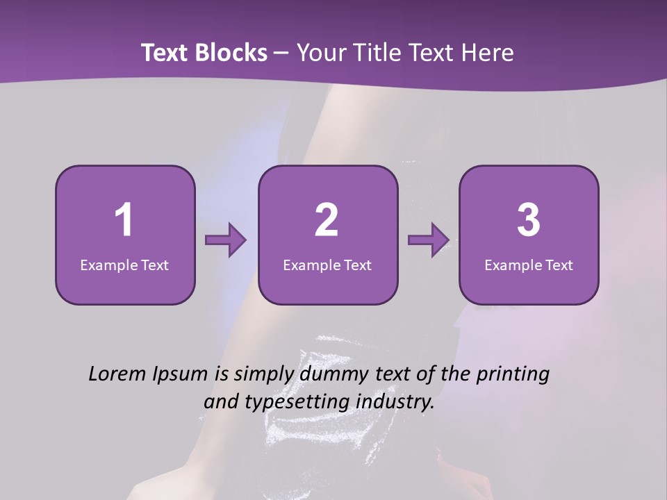 Life Comeback Sign PowerPoint Template