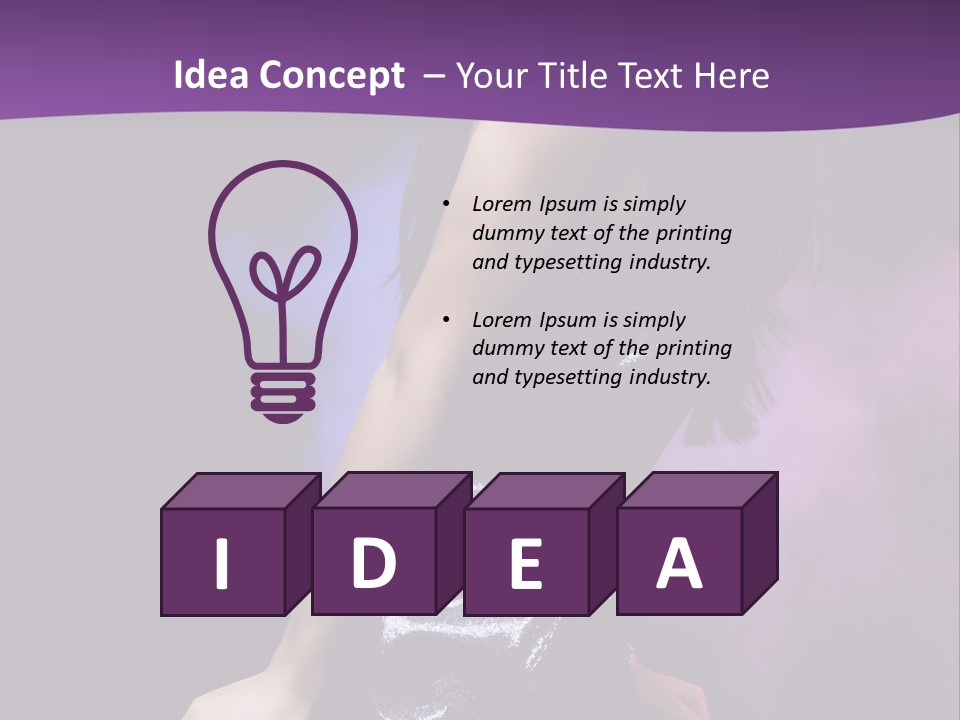 Life Comeback Sign PowerPoint Template