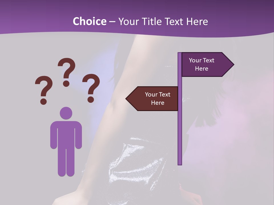 Life Comeback Sign PowerPoint Template