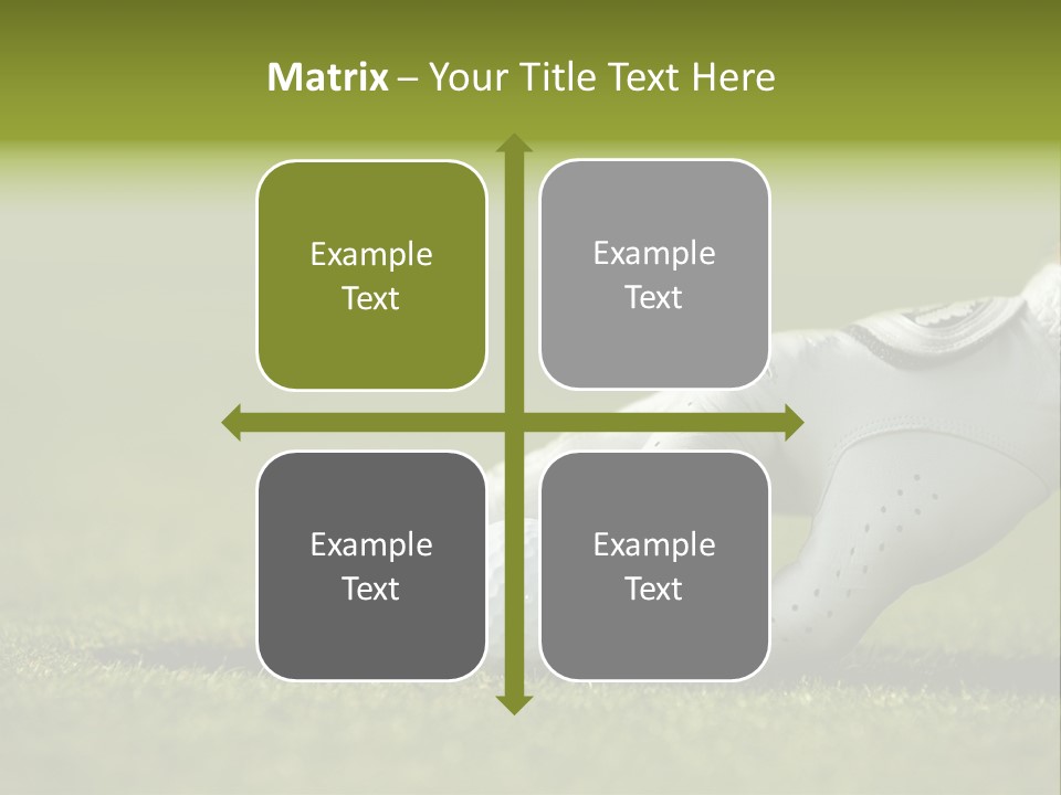 Image Focus Hole PowerPoint Template