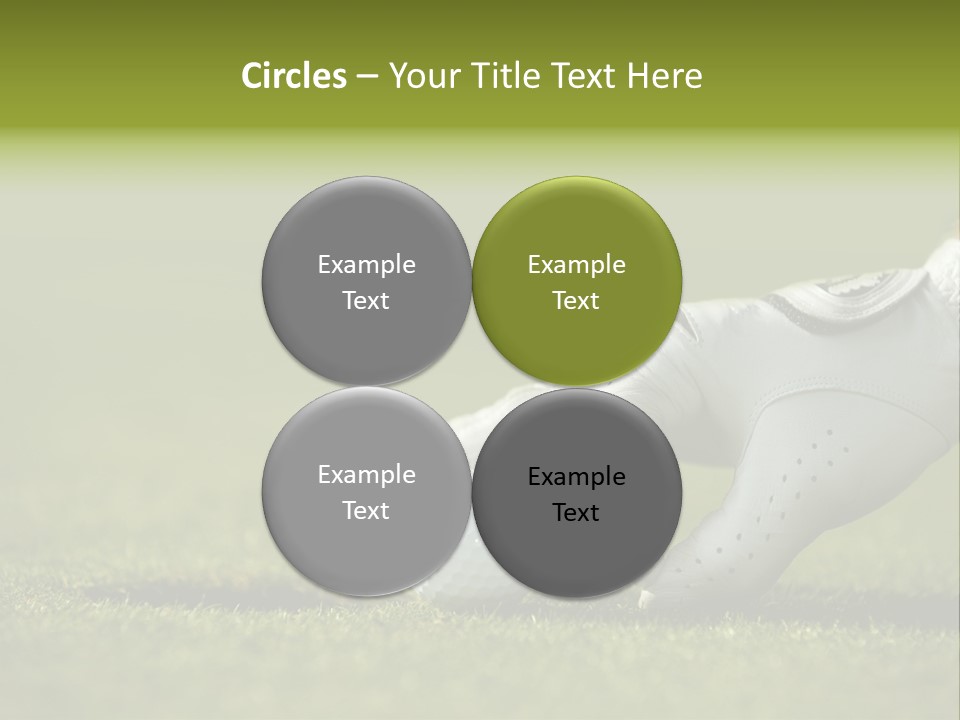 Image Focus Hole PowerPoint Template