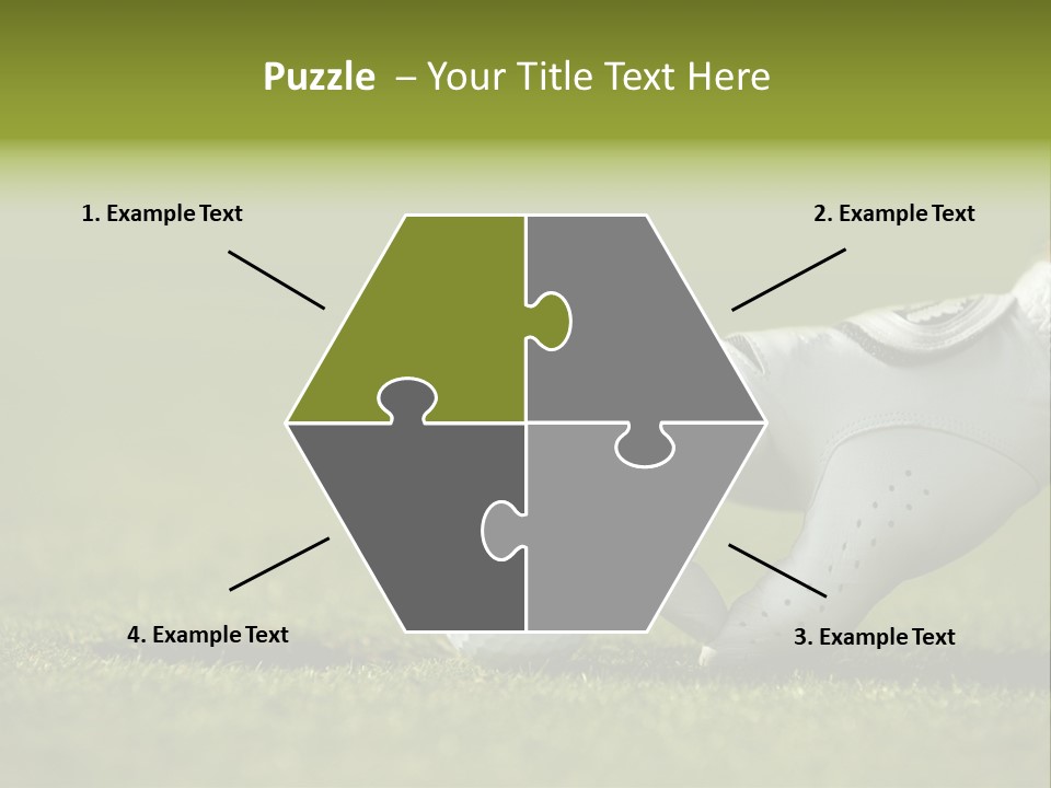 Image Focus Hole PowerPoint Template