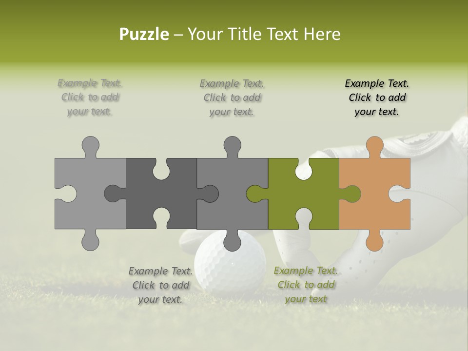 Image Focus Hole PowerPoint Template