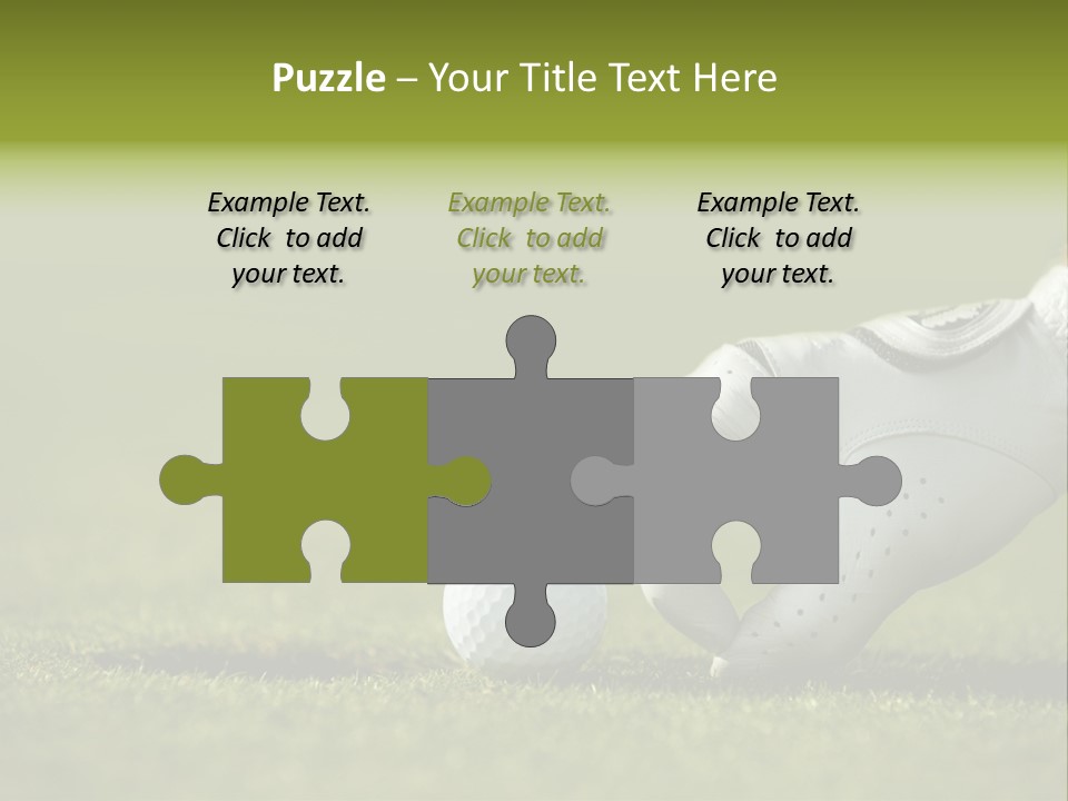 Image Focus Hole PowerPoint Template