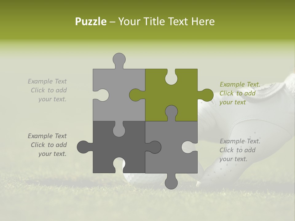 Image Focus Hole PowerPoint Template