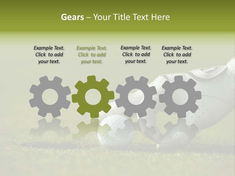 Image Focus Hole PowerPoint Template