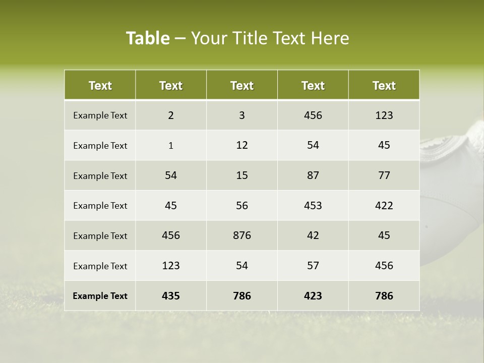 Image Focus Hole PowerPoint Template