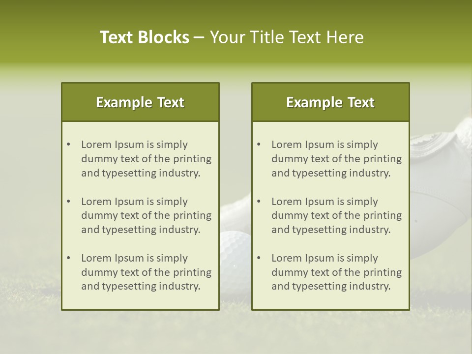 Image Focus Hole PowerPoint Template