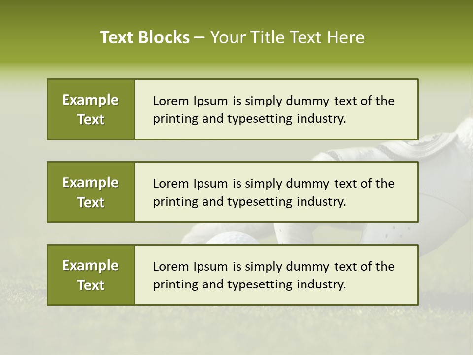 Image Focus Hole PowerPoint Template