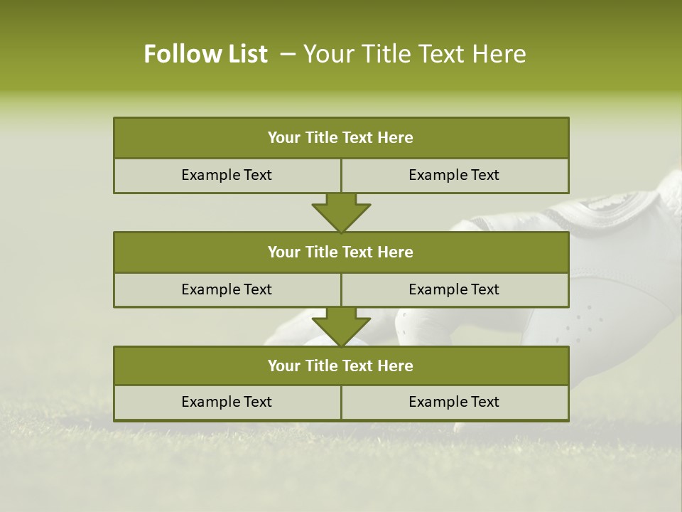Image Focus Hole PowerPoint Template