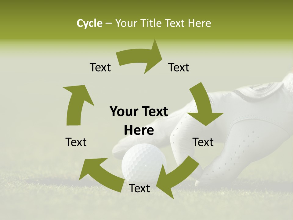 Image Focus Hole PowerPoint Template