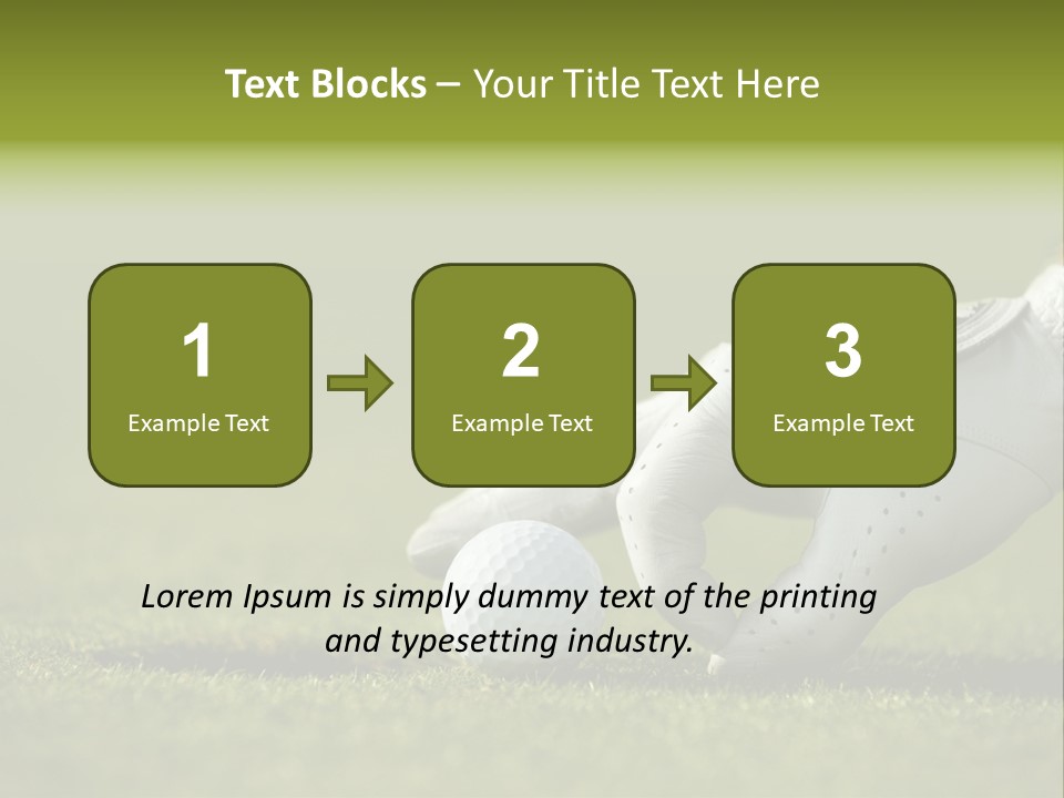 Image Focus Hole PowerPoint Template