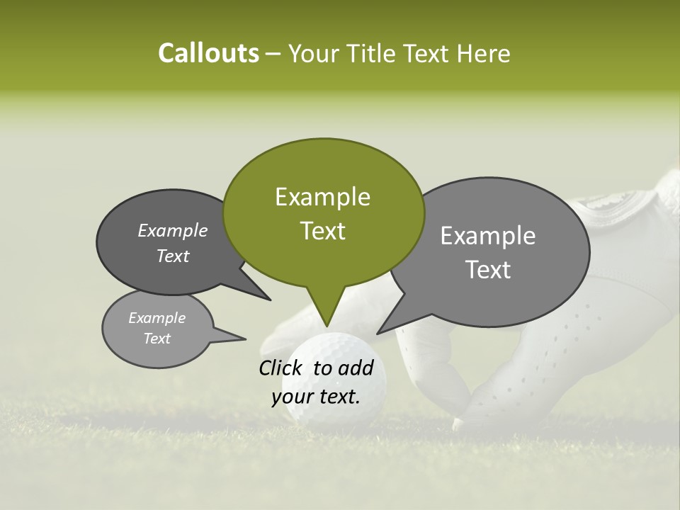 Image Focus Hole PowerPoint Template