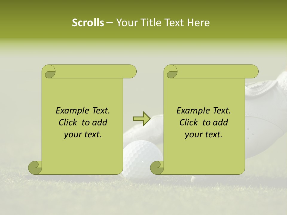 Image Focus Hole PowerPoint Template