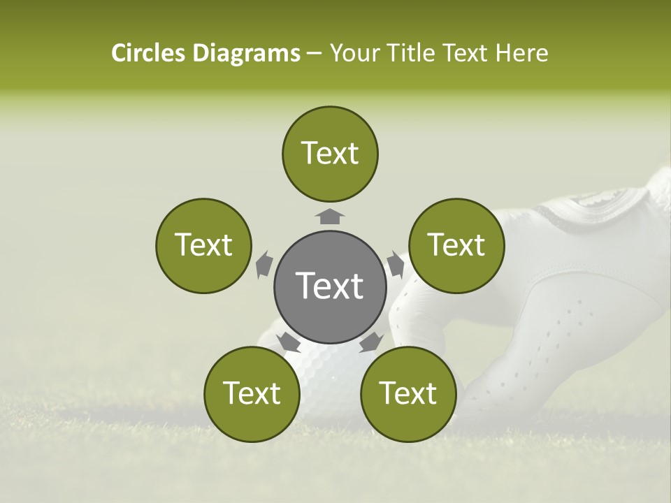 Image Focus Hole PowerPoint Template