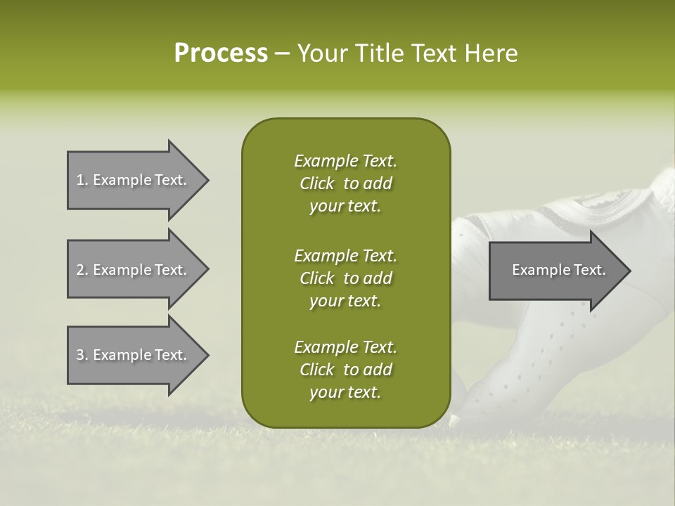Image Focus Hole PowerPoint Template