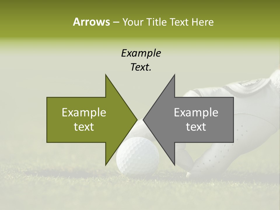 Image Focus Hole PowerPoint Template