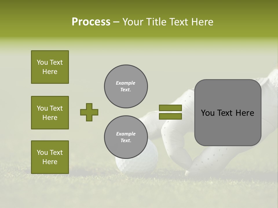 Image Focus Hole PowerPoint Template