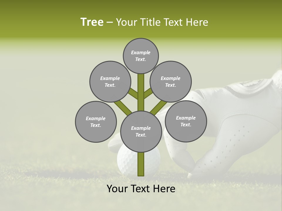 Image Focus Hole PowerPoint Template