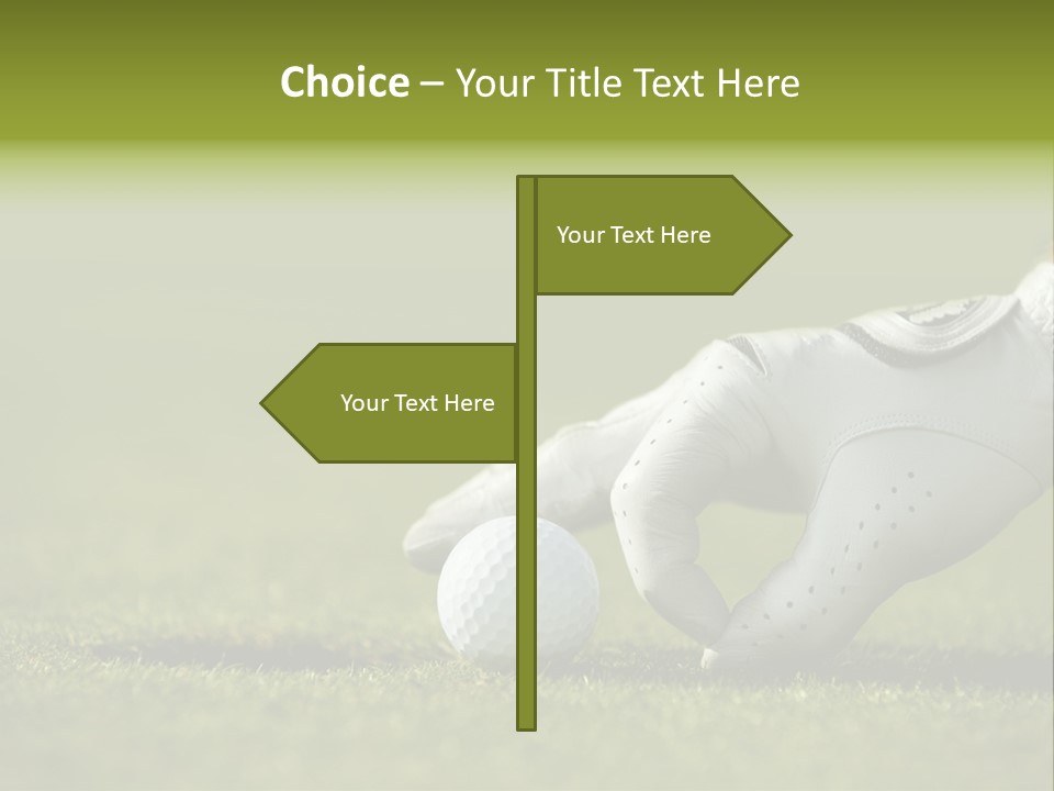 Image Focus Hole PowerPoint Template