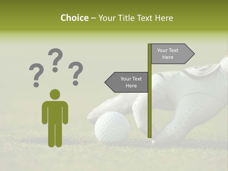 Image Focus Hole PowerPoint Template