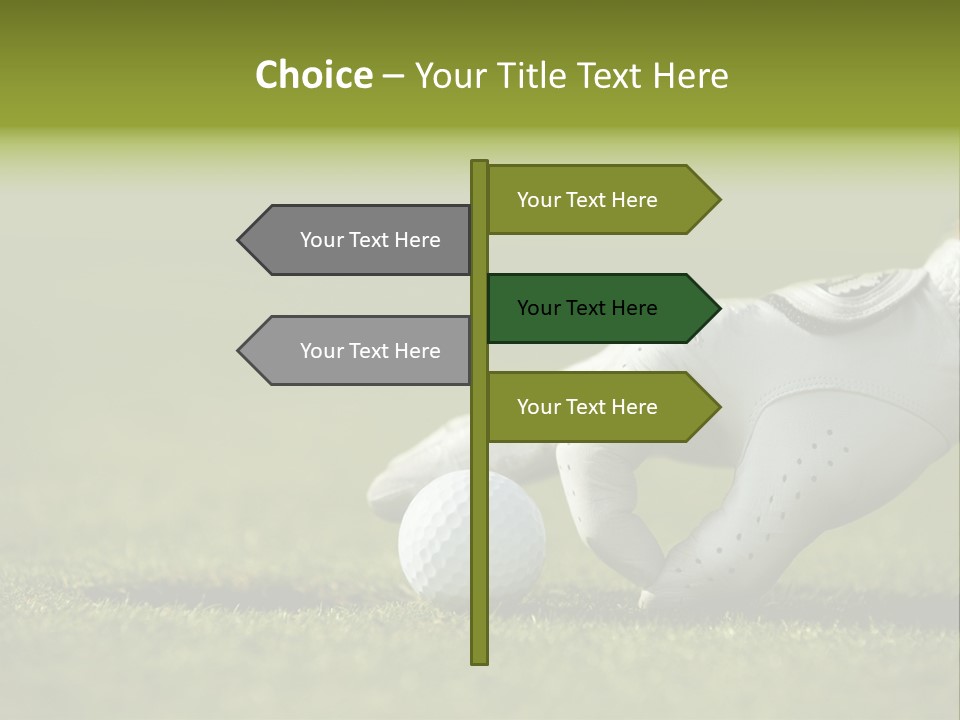 Image Focus Hole PowerPoint Template