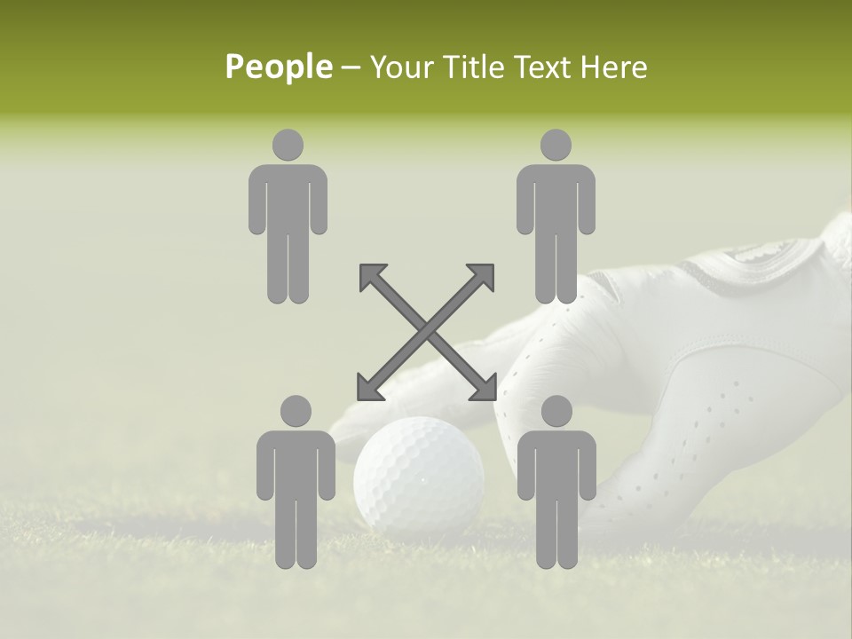 Image Focus Hole PowerPoint Template