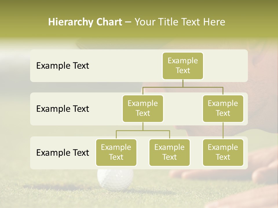 Adult Face Horizontal PowerPoint Template