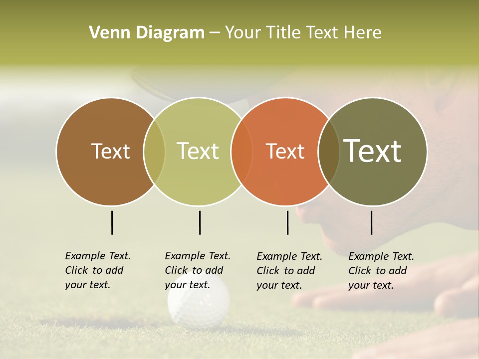 Adult Face Horizontal PowerPoint Template