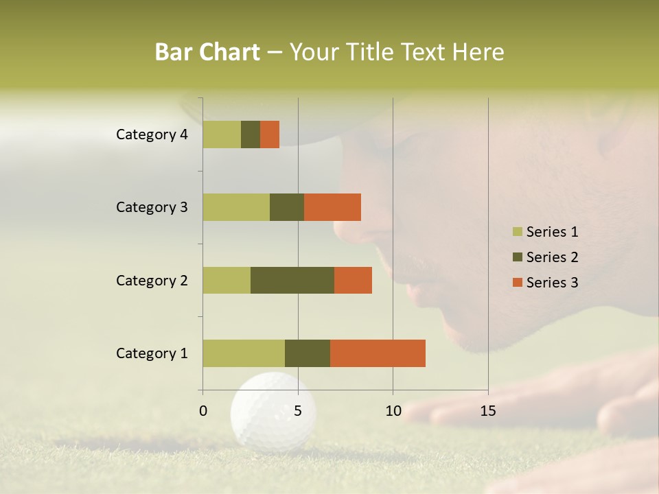 Adult Face Horizontal PowerPoint Template