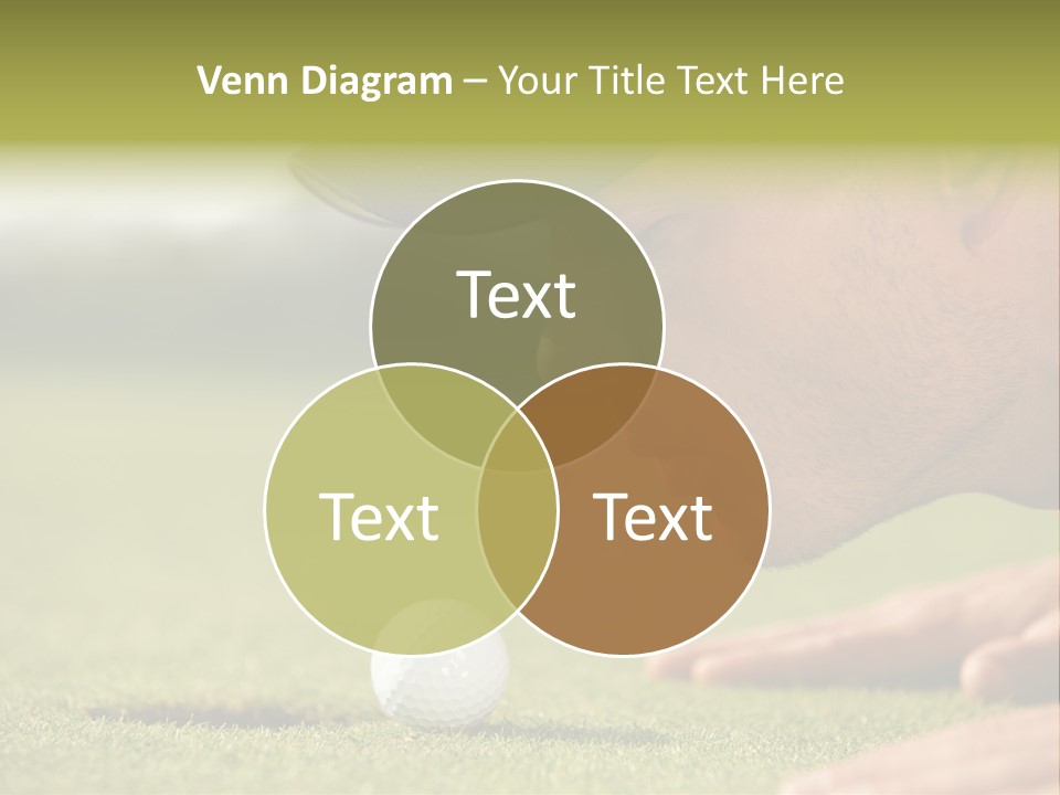 Adult Face Horizontal PowerPoint Template