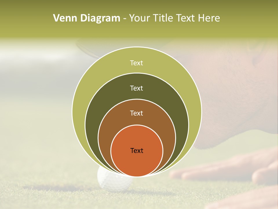 Adult Face Horizontal PowerPoint Template