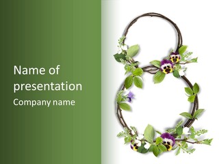 Eight Holiday Element PowerPoint Template