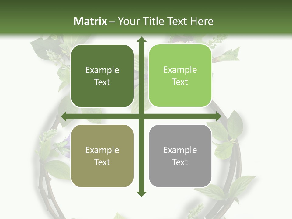 Eight Holiday Element PowerPoint Template