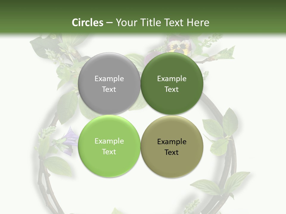 Eight Holiday Element PowerPoint Template