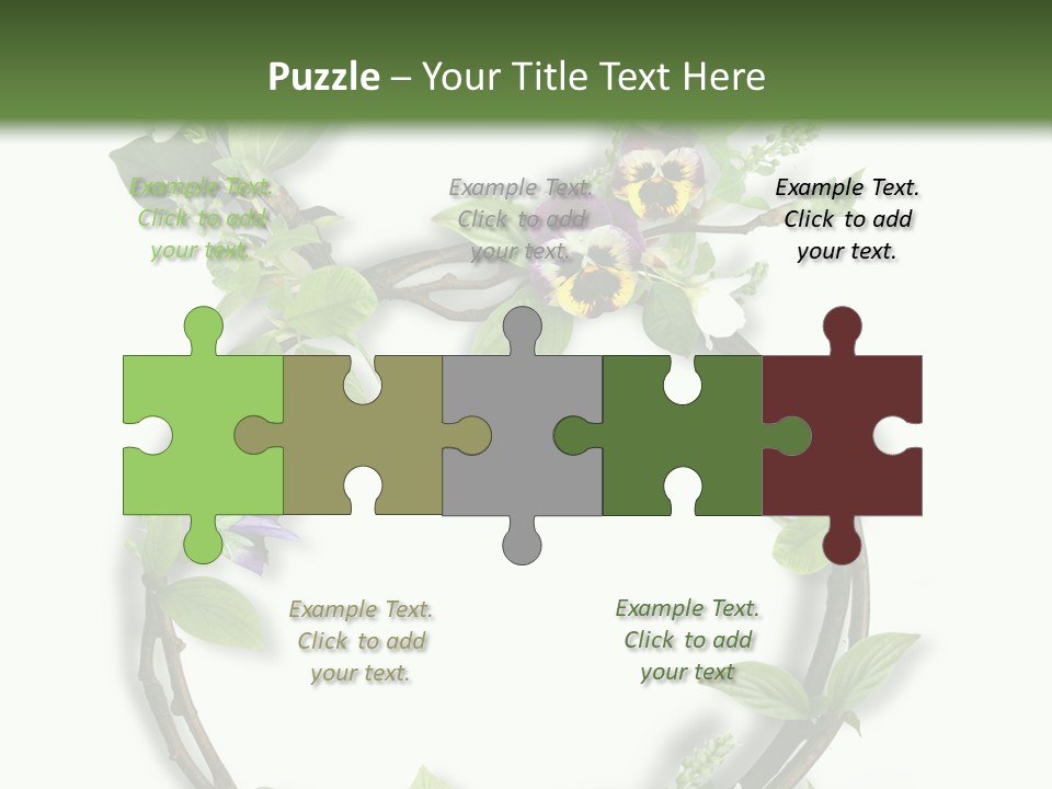 Eight Holiday Element PowerPoint Template