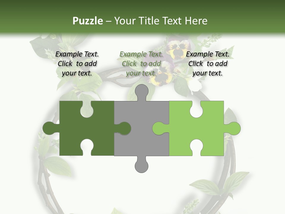 Eight Holiday Element PowerPoint Template