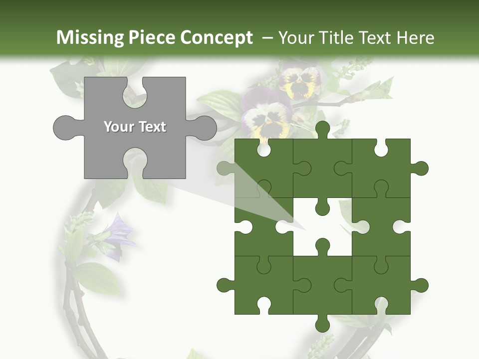 Eight Holiday Element PowerPoint Template