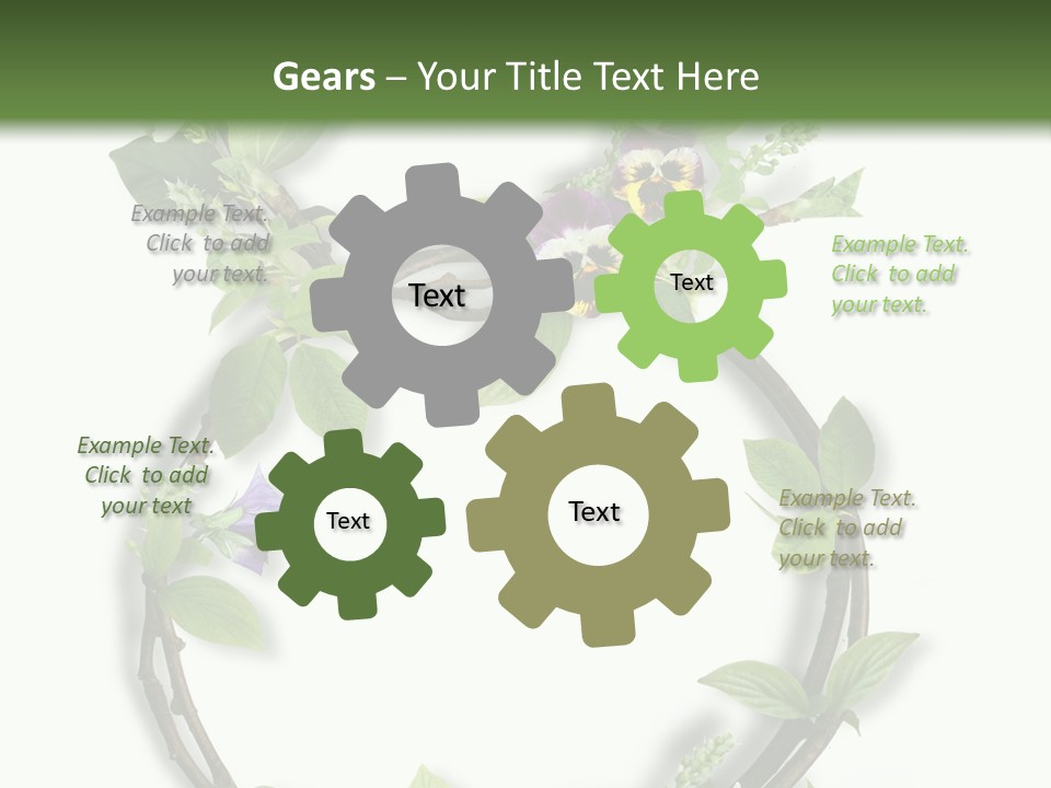 Eight Holiday Element PowerPoint Template