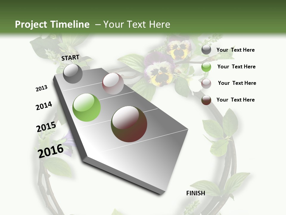 Eight Holiday Element PowerPoint Template